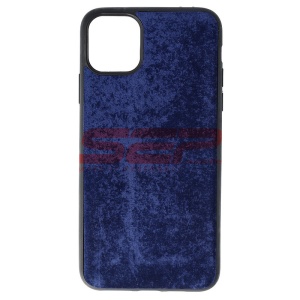 Husa TPU Velvet Apple iPhone 11 Pro Max Midnight Blue - Img 1