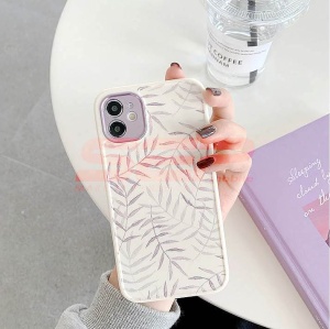 Husa TPU Vintage Leaves Apple iPhone 12 Pro Design 02 - Img 2