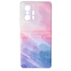 Husa TPU Water Print Xiaomi 11T Purple