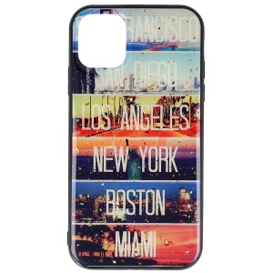 Husa UV Copy Glass Apple Iphone 11 Pro Cities