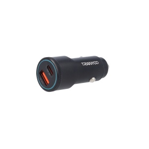 Incarcator auto Dual USB PD 3.0 + QC 5.0 TRANYOO 48W T-C22 - Img 2