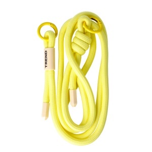 Snur textil dublu telefon mobil Yellow