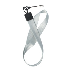 Snur textil Lines pentru telefon mobil Silver - Img 2