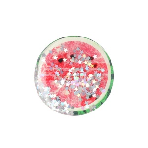 Stand suport adeziv telefon Liquid 3D Glitter Watermelon - Img 1