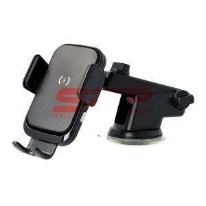 Suport auto cu incarcare wireless Quick Charge 15W pentru parbriz masina - Img 3