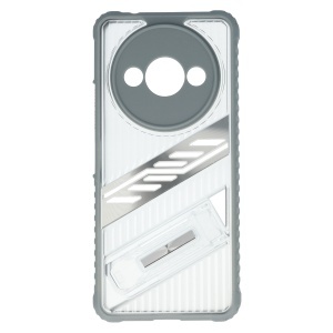 Toc TPU+PC Kickstand Xiaomi Redmi A3 Silver