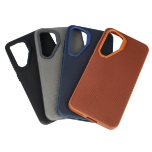 Toc TPU Vegan Leather Samsung Galaxy S24 Plus Brown - Img 4