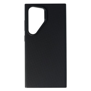 Toc TPU Vegan Leather Samsung Galaxy S24 Ultra Black