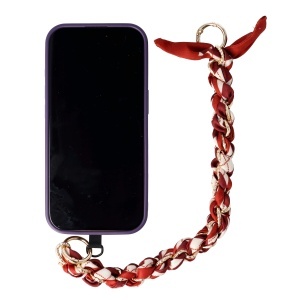 Accesoriu tip bratara cu lantisor pentru husa telefon mobil Design 12 - Img 2