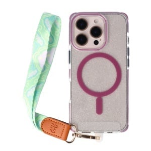 Accesoriu tip bratara textil cu carabina Neon Tide