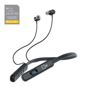 Casti audio stereo Wireless cu voice changer Bodhi. BDI-108 BLACK