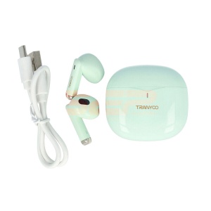 Casti audio stereo Wireless TRANYOO T-M30 Green - Img 4