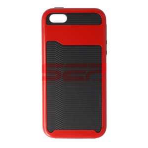 Husa 2 in 1 Hybrid Apple iPhone 5 RED