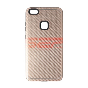 Husa ALU Carbon Huawei P10 Lite Gold