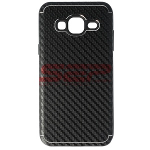 Husa ALU Carbon Samsung Galaxy J3 2016 Black