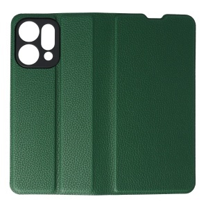 Husa FlipCover Leather Oppo Reno 14 5G Dark Green