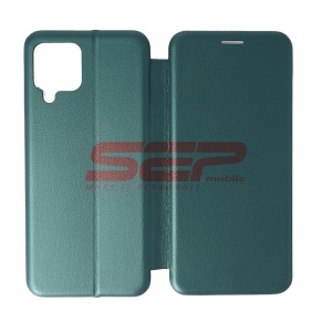 Husa FlipCover Round Samsung Galaxy A22 4G Sea Green - Img 1