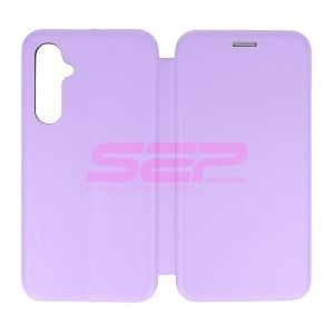 Husa FlipCover Round Samsung Galaxy S23 FE Lavander