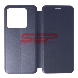 Husa FlipCover Round Xiaomi 14T Pro 5G Midnight Blue