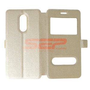 Husa FlipCover Smart View Lenovo K6 Note GOLD