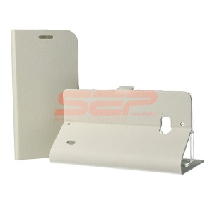 Husa FlipCover Stand Magnet Nokia 2 ALB