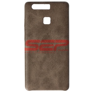 Husa Leather Vintage Tatoo Huawei P9 BROWN