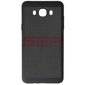 Husa Metallic Mesh Samsung Galaxy J7 (2016) BLACK