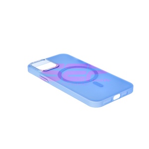 Husa PC MetalRing Magsafe Apple iPhone 12 Blue - Img 2