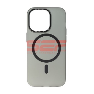 Husa PC MetalRing Magsafe Apple iPhone 14 Pro Graphite - Img 1