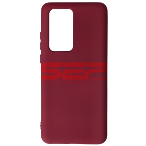 Husa silicon High Copy Huawei P40 Pro Burgundy - Img 1