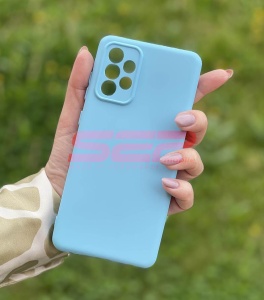 Husa silicon High Copy Samsung Galaxy S21 Light Blue - Img 2