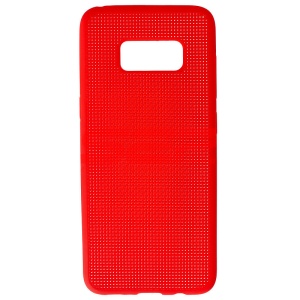 Husa silicon Mesh Case Samsung Galaxy S8 RED