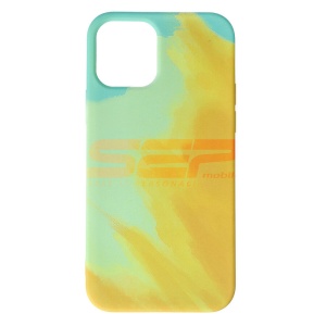 Husa silicon Watercolor Apple iPhone 12 Autumn Leaves - Img 1