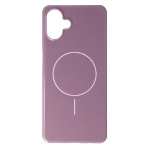 Husa Soft Silicone Magsafe Samsung Galaxy A07 Purple