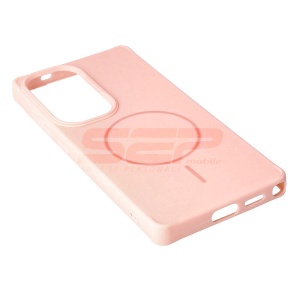 Husa Soft Silicone Magsafe Samsung Galaxy S25 Pink - Img 2