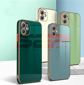 Husa TPU & Glass Luxury Apple iPhone XR Midnight Green - Img 3