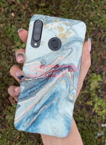 Husa TPU IMD Matte Gold Samsung Galaxy A31 Design 04 - Img 2