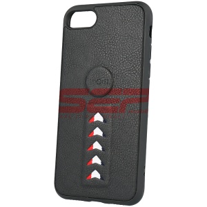 Husa TPU Leather Arrow Samsung Galaxy A40 Black - Img 1