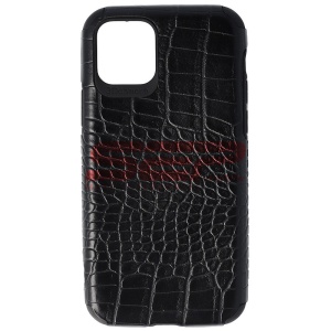 Husa TPU Leather Crocodile Apple iPhone 11 Pro Black
