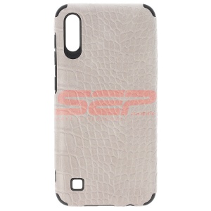 Husa TPU Leather Crocodile Samsung Galaxy A10 Grey - Img 1