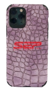 Husa TPU Leather Crocodile Samsung Galaxy A30s Lavender - Img 2