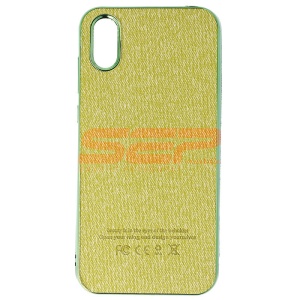 Husa TPU Leather Denim Huawei Y5 2019 Green - Img 1