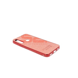 Husa TPU Leather Denim Samsung Galaxy A80 Rose Gold - Img 2