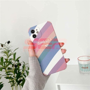 Husa TPU Leather Frosted Samsung Galaxy A72 Rainbow - Img 2