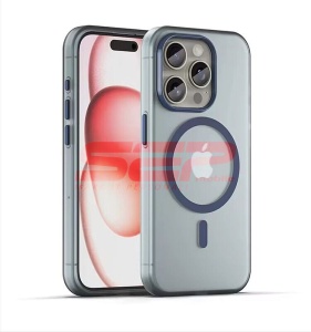Husa TPU Magnetic Magsafe Apple iPhone 16 Plus Blue - Img 2