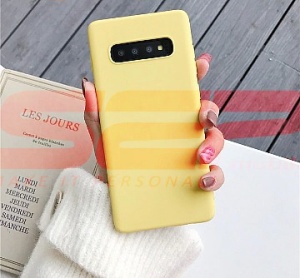 Husa TPU Matte Apple iPhone 12 Pro Yellow