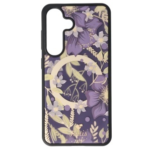 Husa TPU+PC 3D Blossom Magsafe Samsung Galaxy S25 Design 12