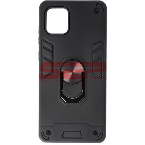 Husa TPU+PC Armor Ring Case Samsung Galaxy Note 10 Lite Black