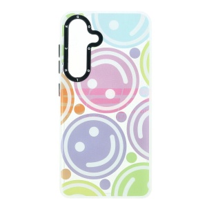 Husa TPU+PC Creative Case Samsung Galaxy S24 Smiley - Img 1
