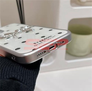 Husa TPU+PC Dots Samsung Galaxy A15 4G White - Img 2